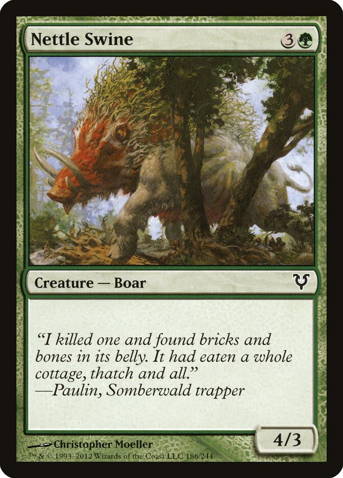 Nettle Swine (186) - Avacyn Restored (AVR)