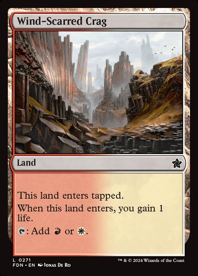 Wind-Scarred Crag (271) - Foundations (FDN)