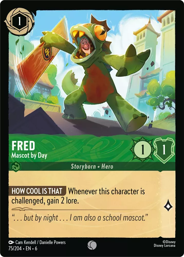 Fred - Mascot by Day - [Foil] Azurite Sea (6)