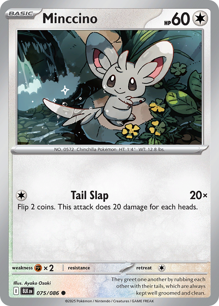 Minccino (75/86) - Black Bolt (BLK)