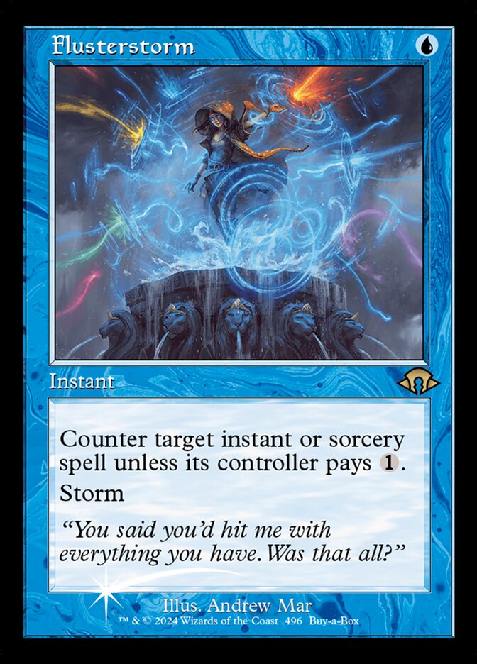 Flusterstorm (496) - Modern Horizons 3 (MH3)