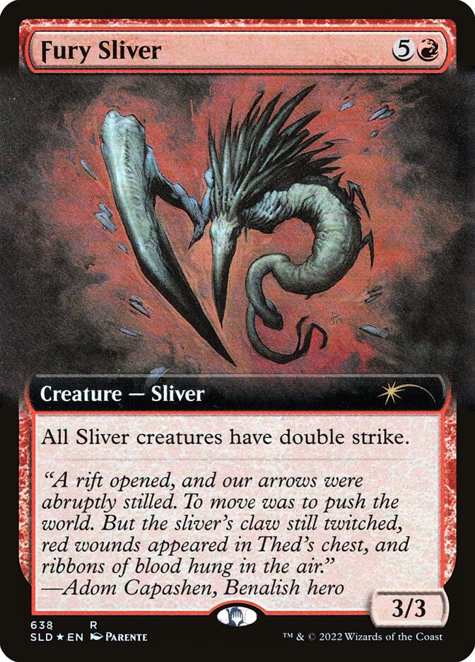 Fury Sliver (638) - Secret Lair Drop (SLD)