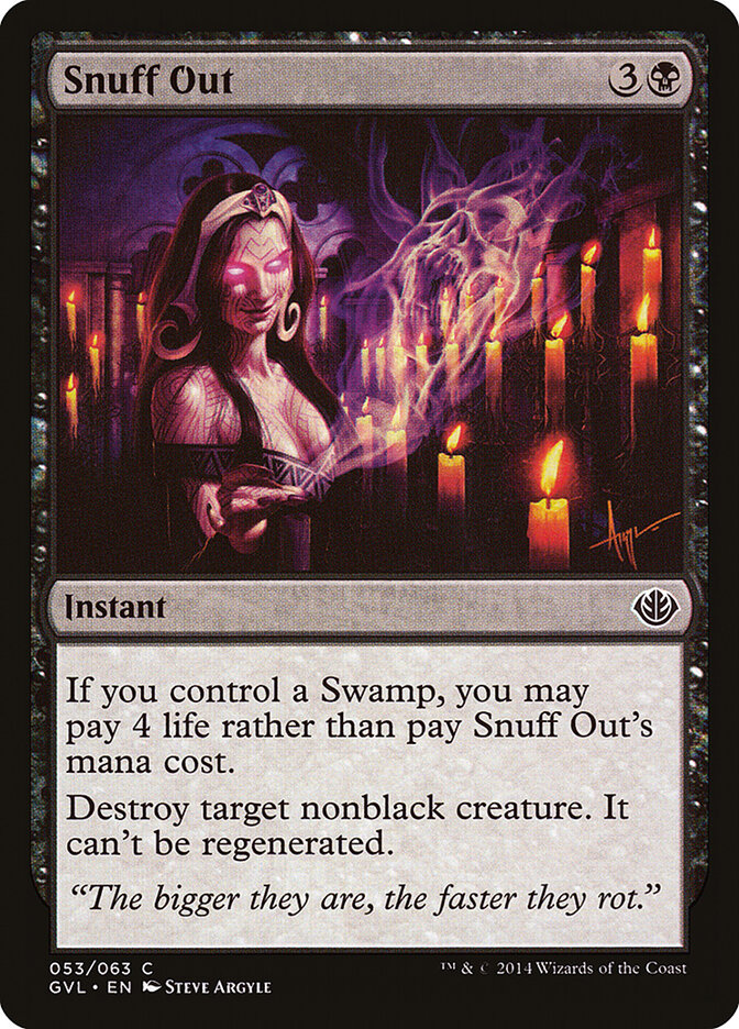 Snuff Out (53) - Duel Decks Anthology: Garruk vs. Liliana (GVL)