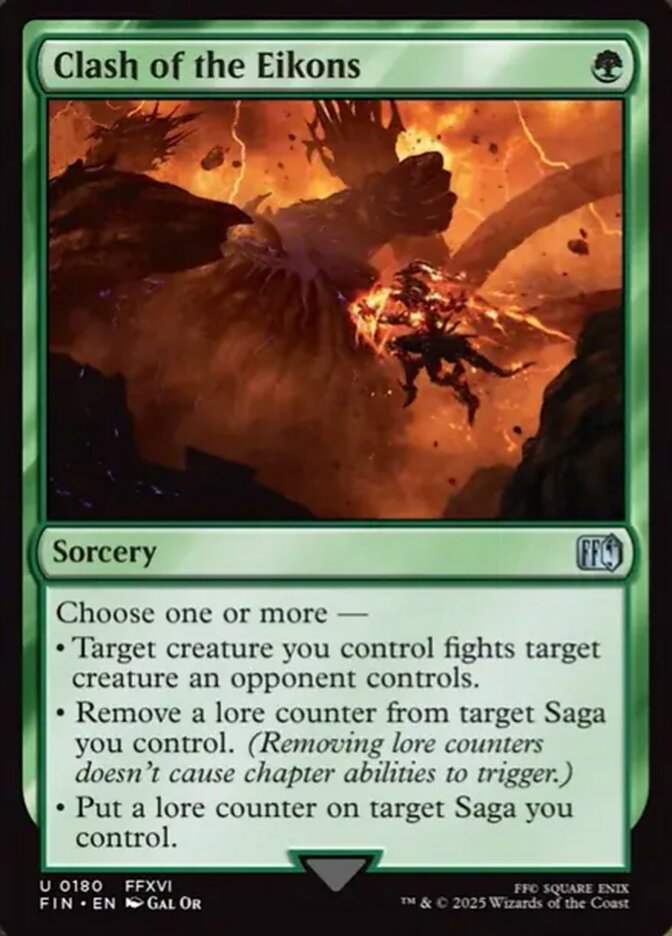 Clash of the Eikons (180) - [Foil] Final Fantasy (FIN)