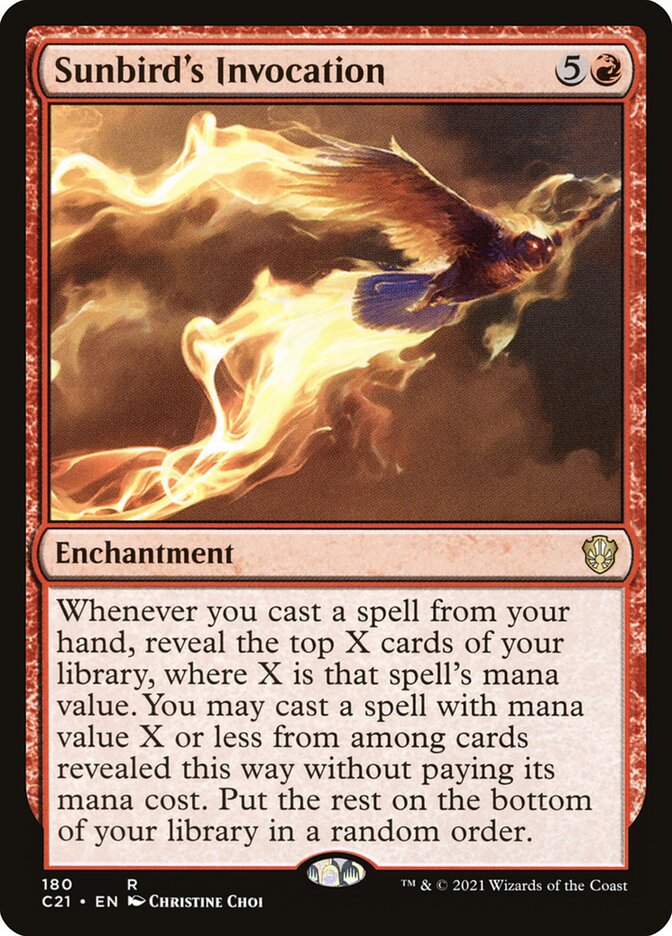 Sunbird's Invocation (180) - Commander 2021 (C21)