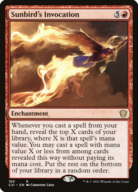 Sunbird's Invocation (180) - Commander 2021 (C21)