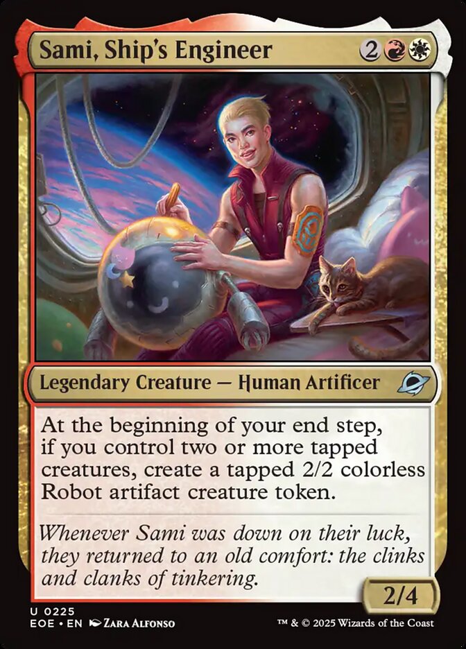 Sami, Ship's Engineer (225) - [Foil] Edge of Eternities (EOE)
