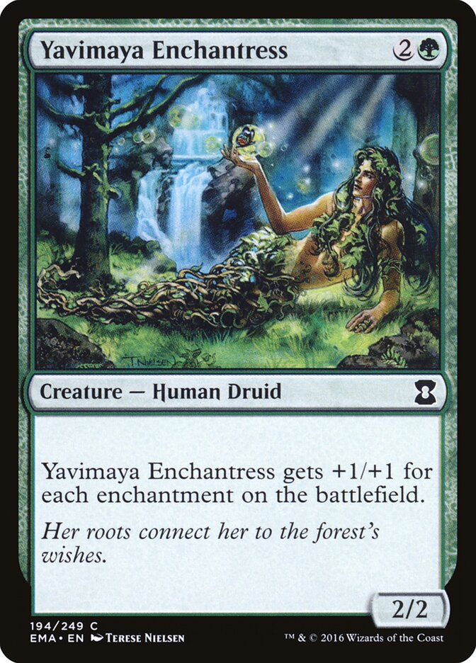 Yavimaya Enchantress (194) - Eternal Masters (EMA)