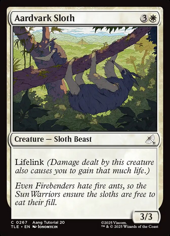 Aardvark Sloth (267) - Avatar: The Last Airbender Eternal (TLE)