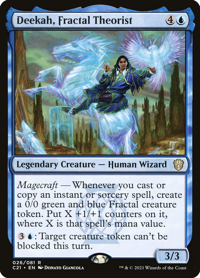 Deekah, Fractal Theorist (26) - Commander 2021 (C21)