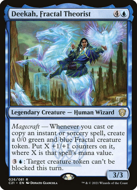 Deekah, Fractal Theorist (26) - Commander 2021 (C21)