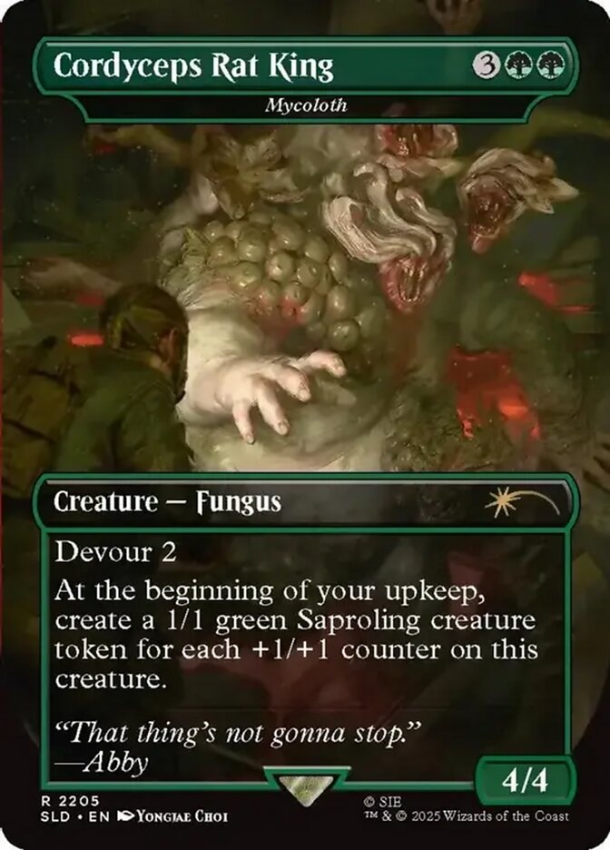 Cordyceps Rat King - Mycoloth (2205) - Secret Lair Drop (SLD)