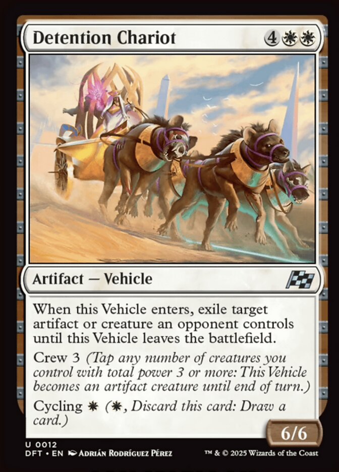 Detention Chariot - Aetherdrift (DFT)