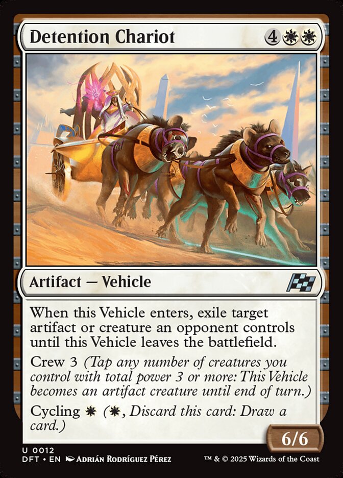 Detention Chariot (12) - Aetherdrift (DFT)