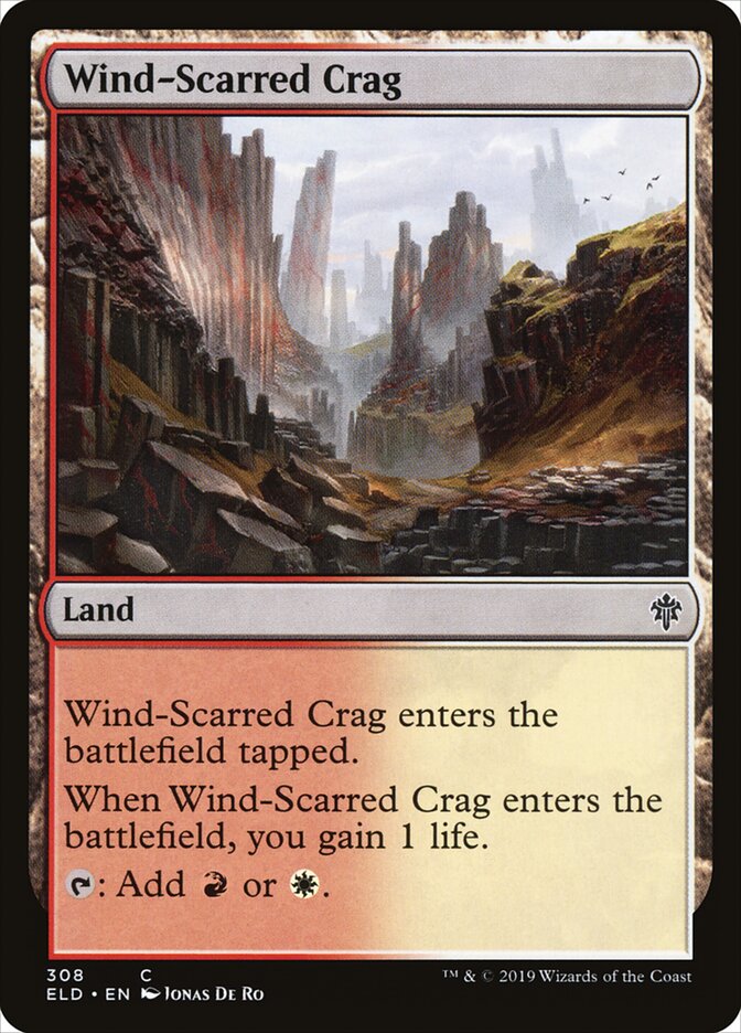 Wind-Scarred Crag (308) - Throne of Eldraine (ELD)