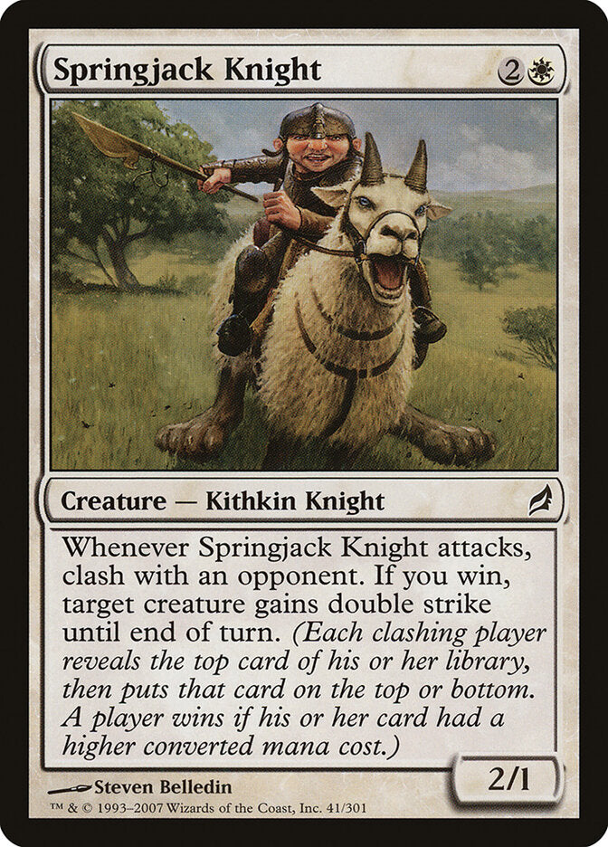 Springjack Knight (41) - Lorwyn (LRW)