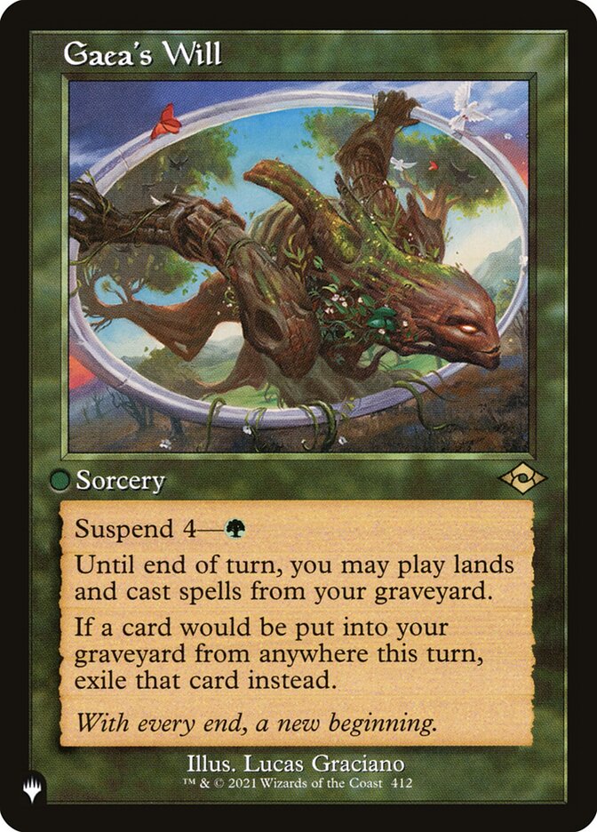Gaea's Will (MH2-412) - The List (PLST)