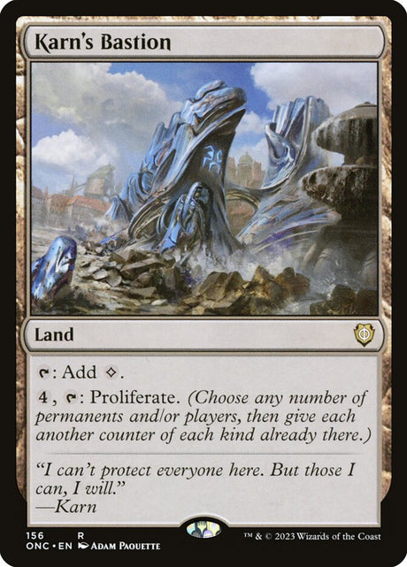Karn's Bastion (156) - Phyrexia: All Will Be One Commander (ONC)