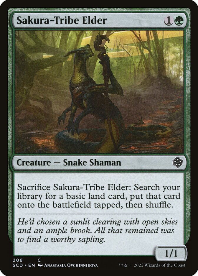 Sakura-Tribe Elder (208) - Starter Commander Decks (SCD)