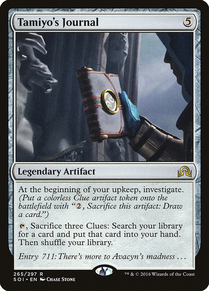 Tamiyo's Journal (265†c) - Shadows over Innistrad (SOI)