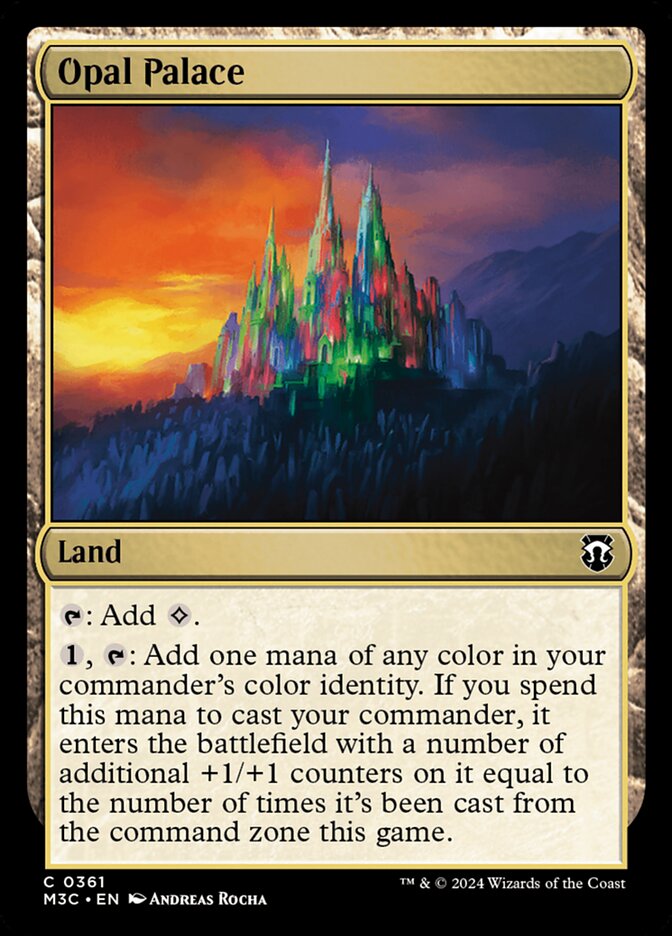 Opal Palace (361) - Modern Horizons 3 Commander (M3C)
