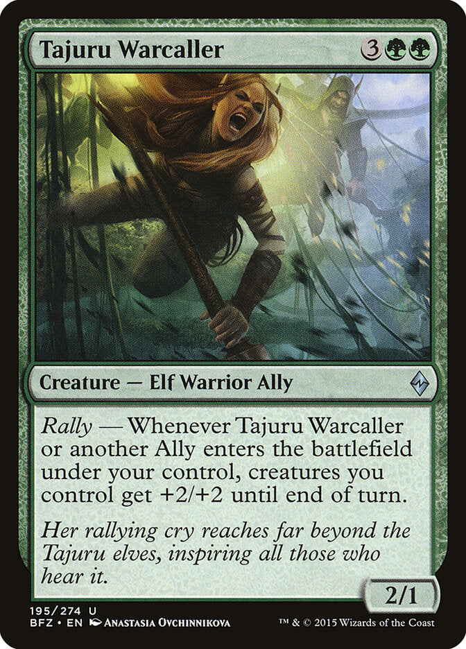Tajuru Warcaller (195) - Battle for Zendikar (BFZ)