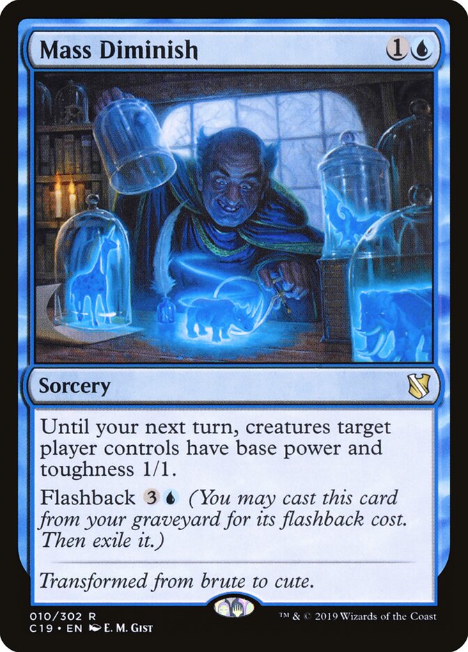 Mass Diminish (10) - Commander 2019 (C19)