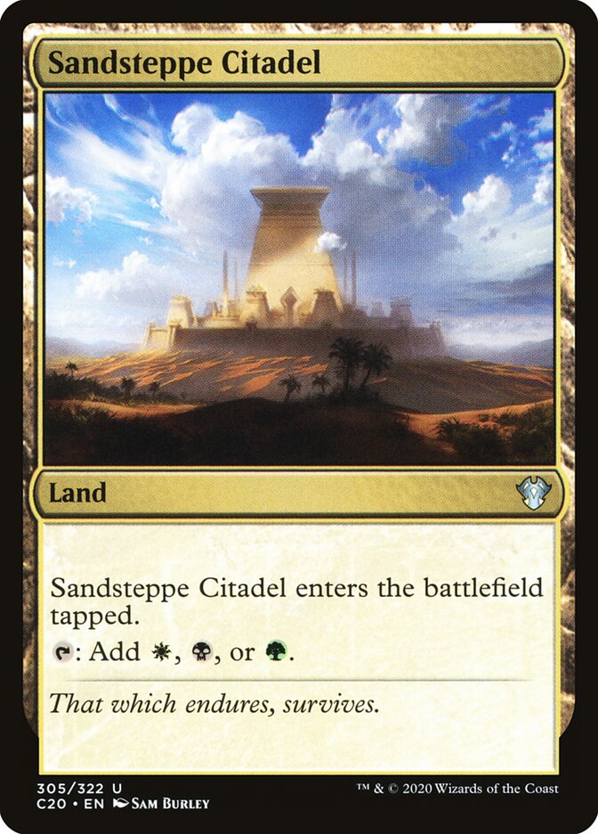 Sandsteppe Citadel (305) - Commander 2020 (C20)