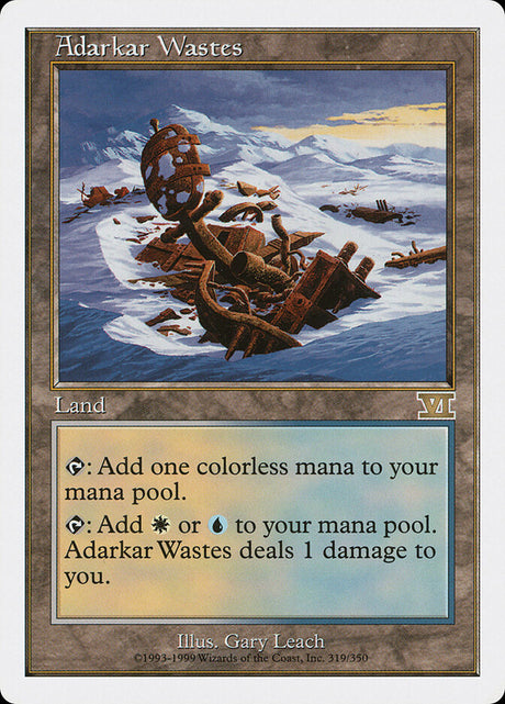 Adarkar Wastes (319) - Classic Sixth Edition (6ED)