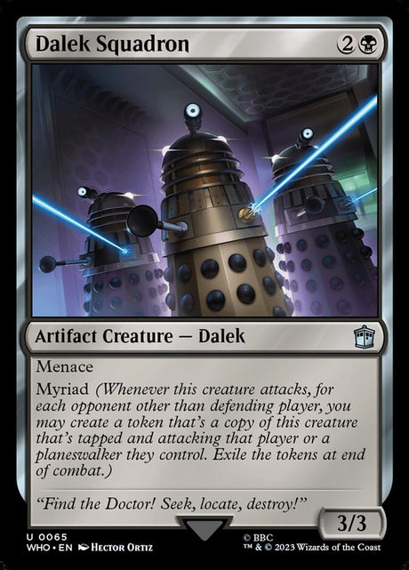 Dalek Squadron (65) - Doctor Who (WHO)
