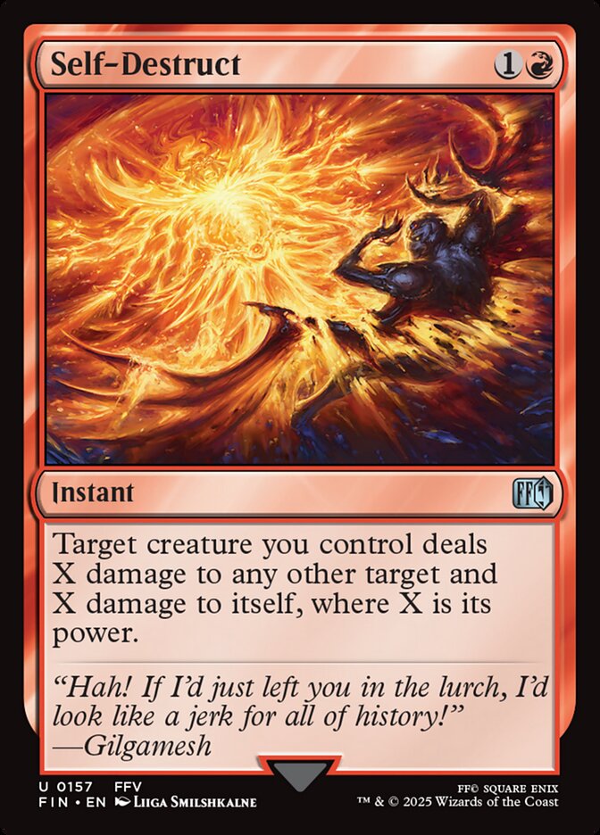 Self-Destruct (157) - [Foil] Final Fantasy (FIN)