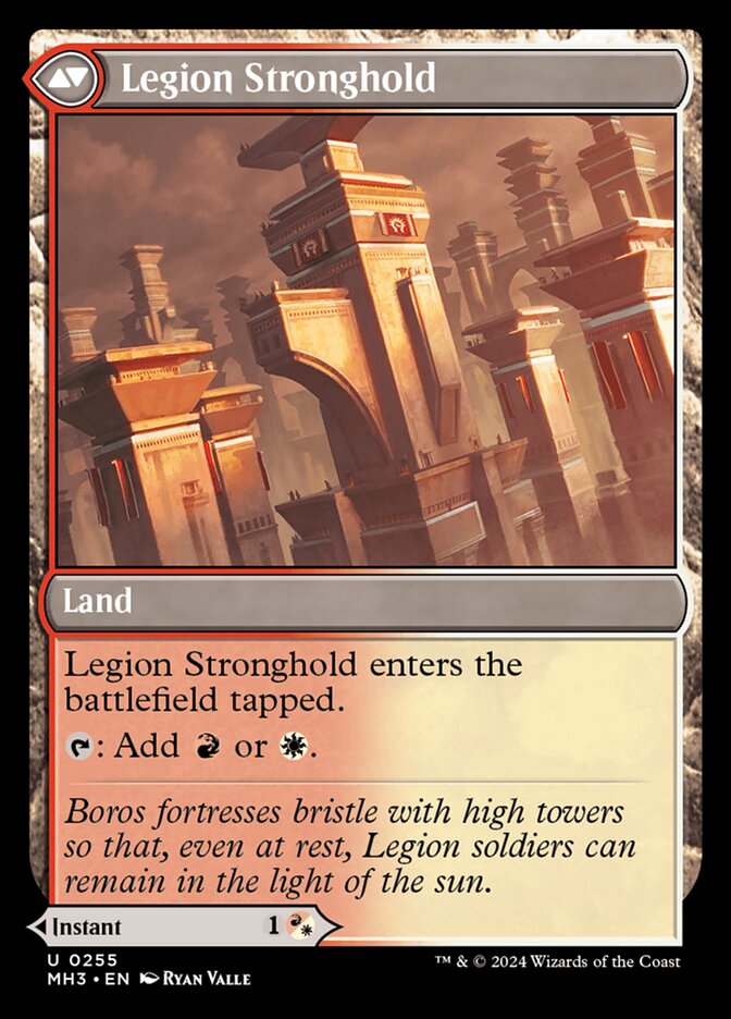 Legion Leadership // Legion Stronghold (255) - Modern Horizons 3 (MH3)