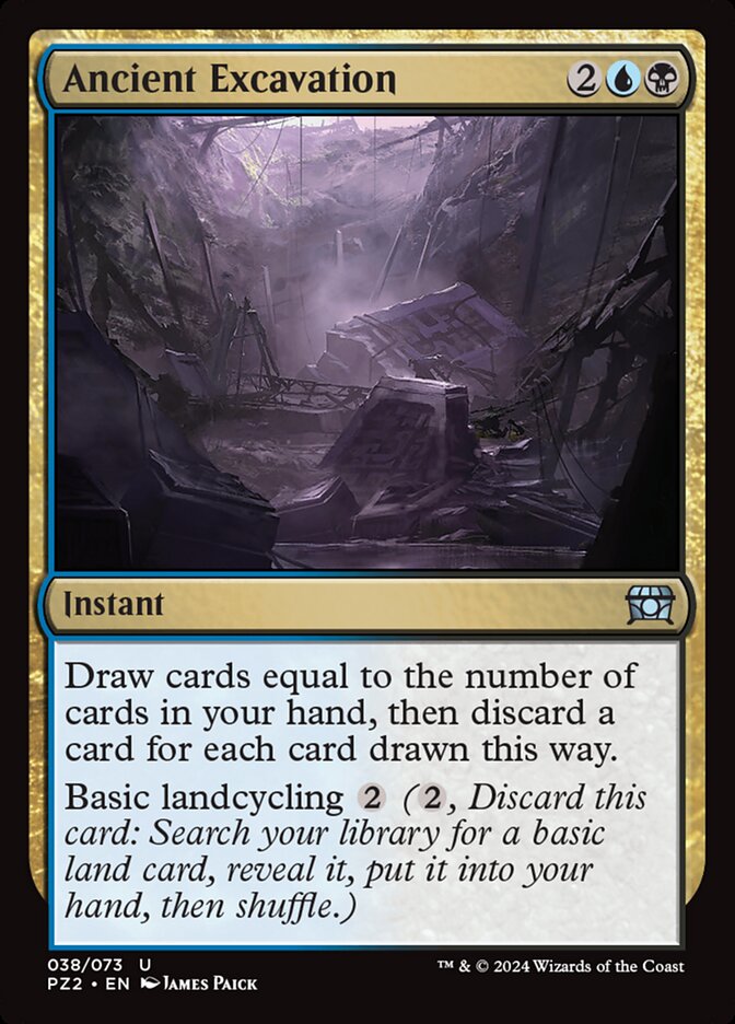 Ancient Excavation (PZ2-38) - The List (PLST)