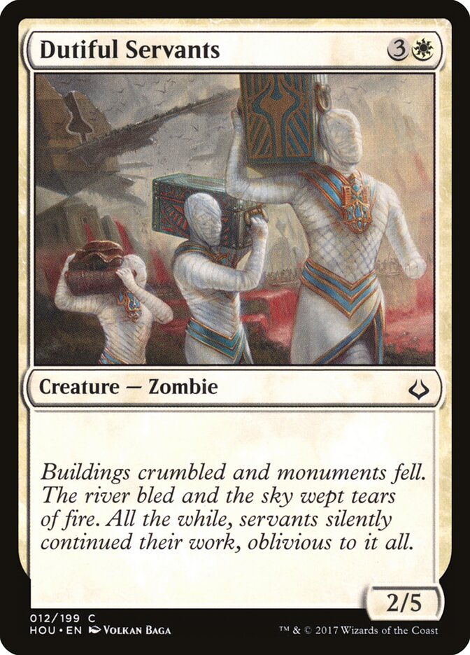 Dutiful Servants (12) - Hour of Devastation (HOU)