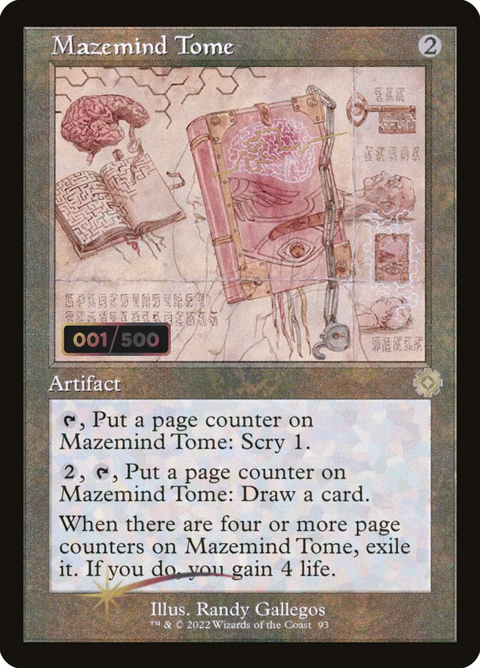 Mazemind Tome (93z) - The Brothers' War Retro Artifacts (BRR)