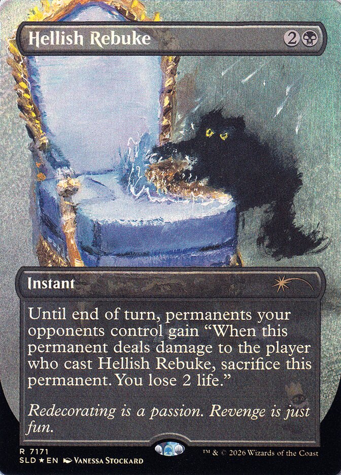 Hellish Rebuke (7171) - Secret Lair Drop (SLD)