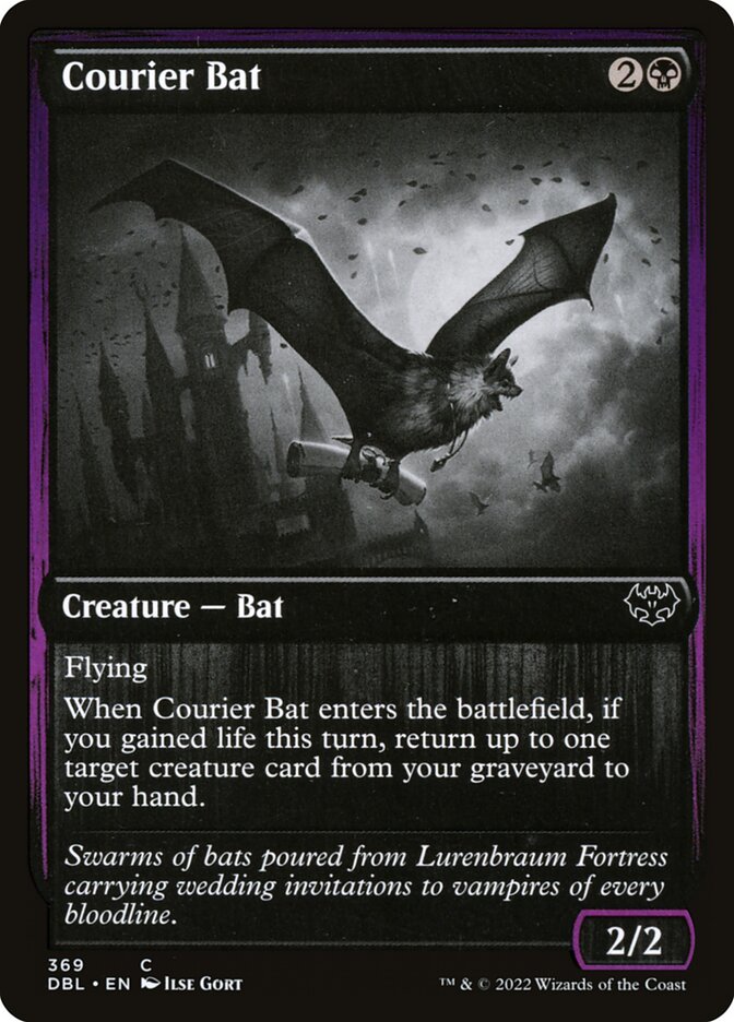 Courier Bat - Innistrad: Double Feature (DBL)