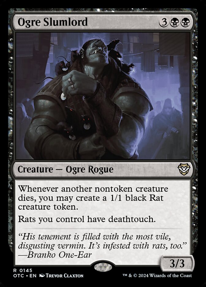 Ogre Slumlord (145) - Outlaws of Thunder Junction Commander (OTC)
