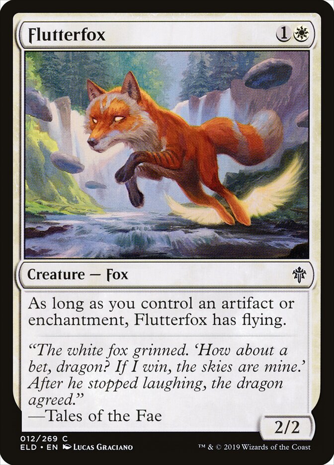 Flutterfox (12) - Throne of Eldraine (ELD)