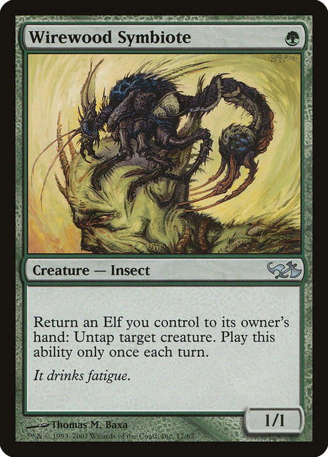 Wirewood Symbiote (17) - Duel Decks: Elves vs. Goblins (DD1)