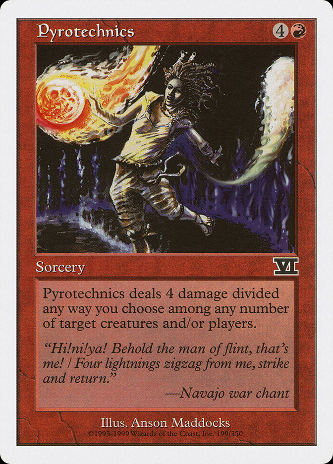 Pyrotechnics (199) - Classic Sixth Edition (6ED)