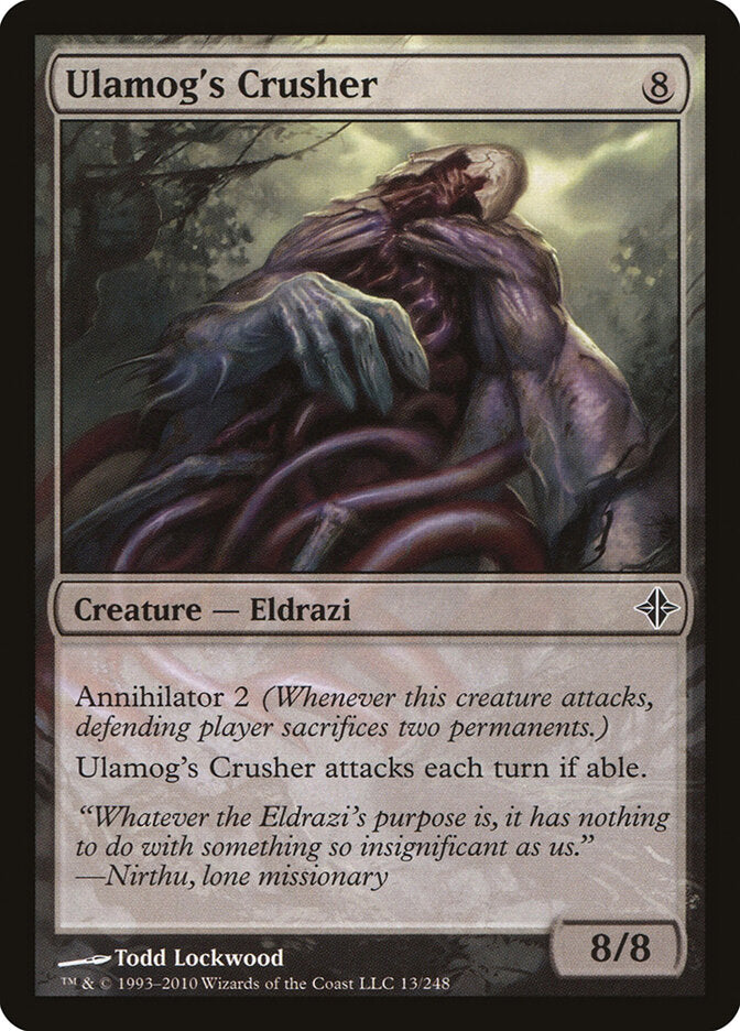 Ulamog's Crusher (13) - Rise of the Eldrazi (ROE)