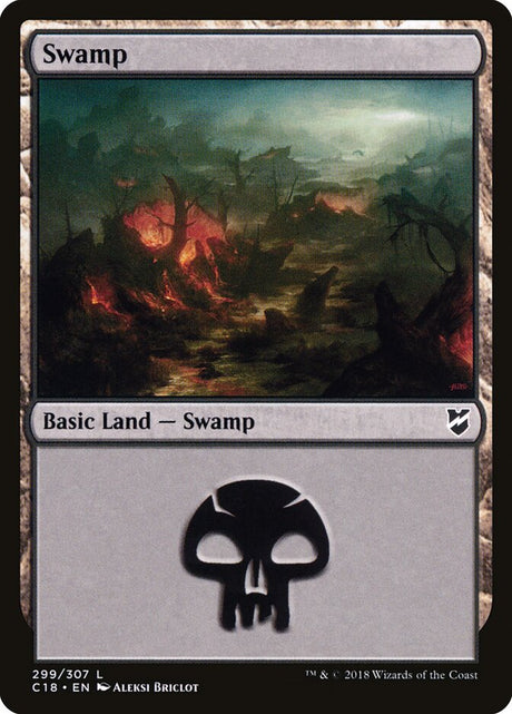 Swamp (299) - Commander 2018 (C18)