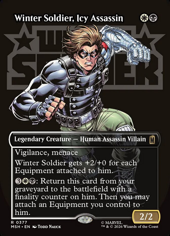 Winter Soldier, Icy Assassin (377) - Marvel Super Heroes (MSH)