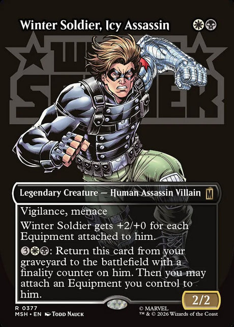 Winter Soldier, Icy Assassin (377) - Marvel Super Heroes (MSH)