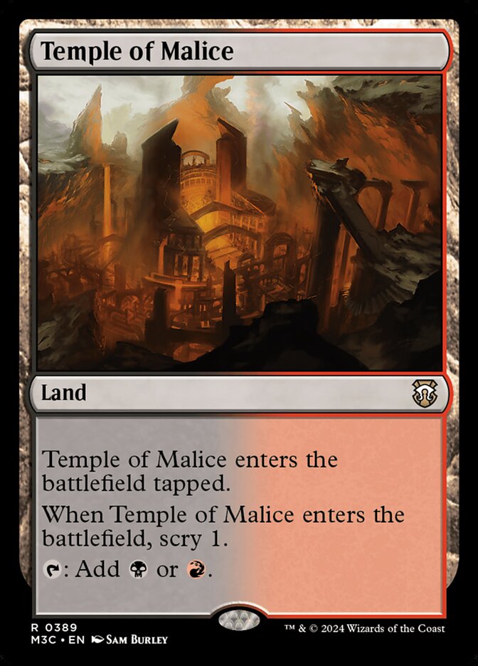 Temple of Malice - Modern Horizons 3 Commander (M3C)