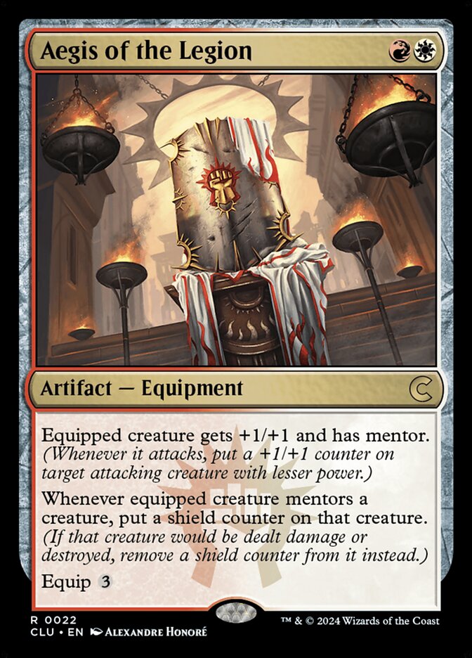 Aegis of the Legion (22) - Ravnica: Clue Edition (CLU)