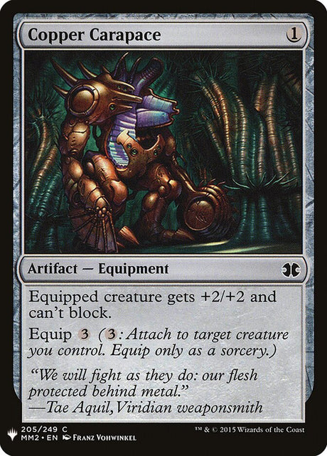 Copper Carapace (MM2-205) - The List (PLST)