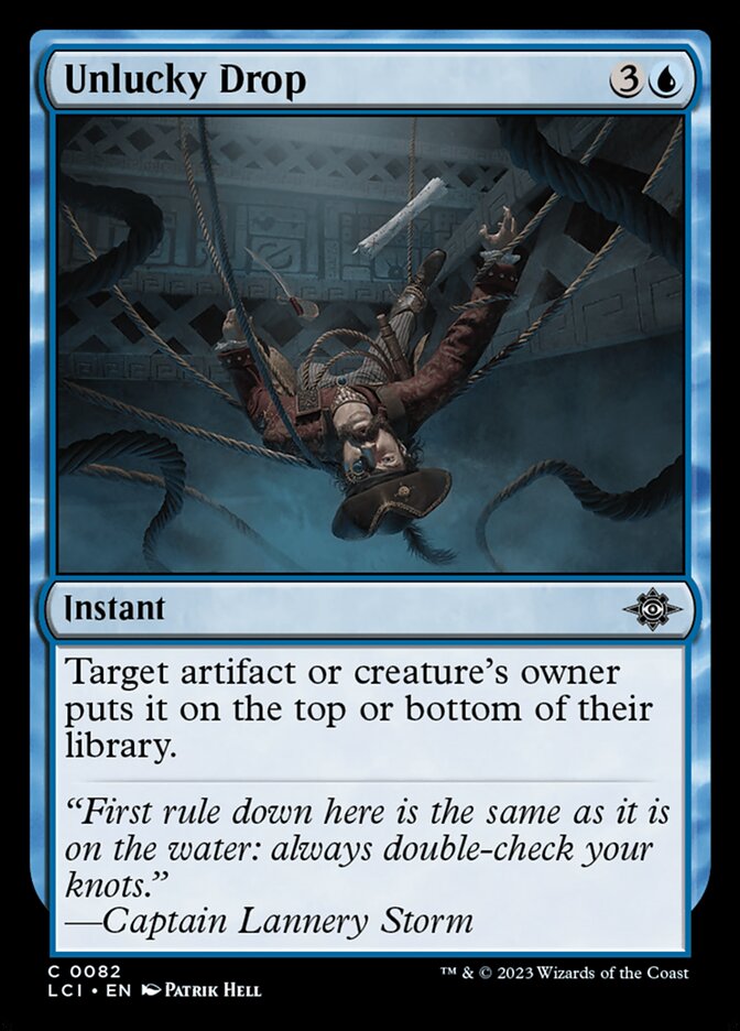 Unlucky Drop (82) - The Lost Caverns of Ixalan (LCI)