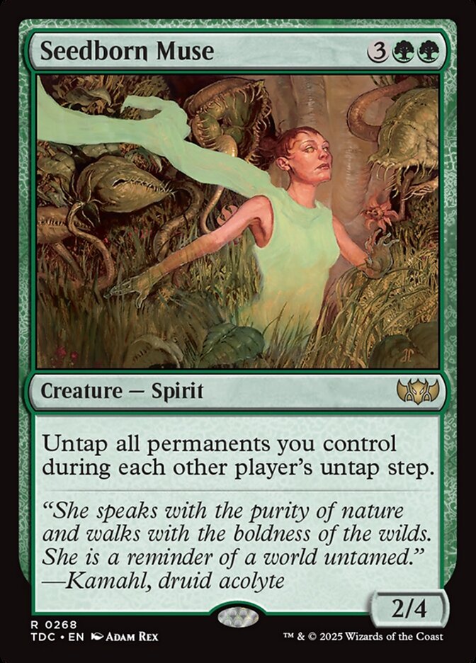 Seedborn Muse (268) - Tarkir: Dragonstorm Commander (TDC)